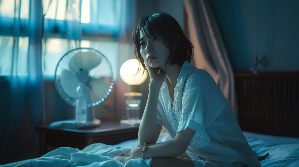 寝汗がひどい40代女性へ｜夜中の着替えがいらなくなった5つの工夫